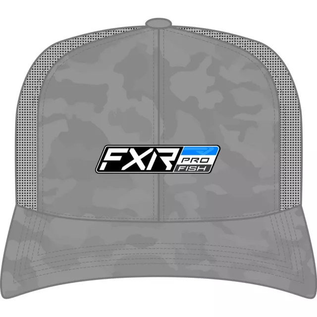 FXR Cast Flexfit Hat Gray/Camo