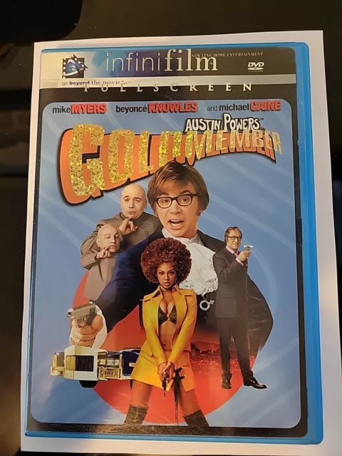 Austin Powers in Goldmember (DVD, 2002, Full Frame Infinifilm Series)