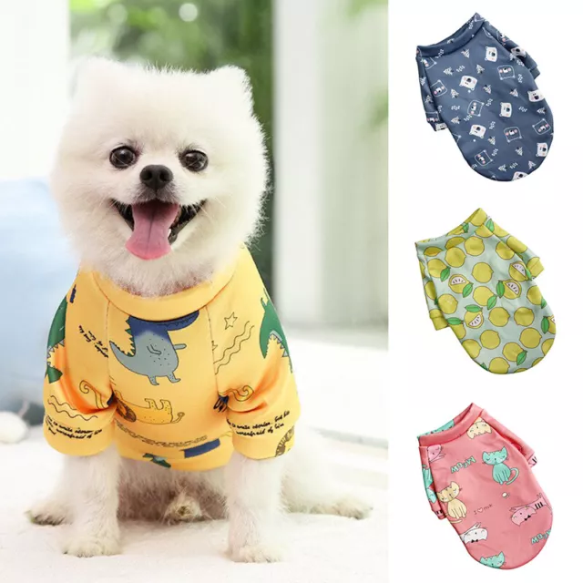 Pet Clothes Tzu Sweatshirt Cat Chihuahua Shih Small Dog Pullover Dogs Puppy