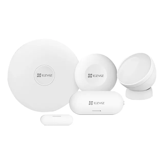 Ezviz CS-B1 Kit sensori smart home, gateway domestico, sensore PIR, Sensore di a