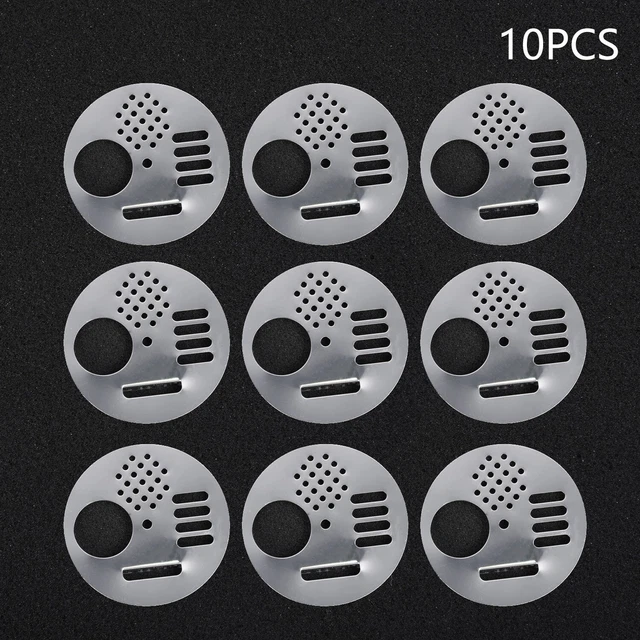 10x Acero Inoxidable Abeja Colmena Nuc-Caja Puerta de entrada Equipamiento Herramienta Nido Ventilación-Entrada