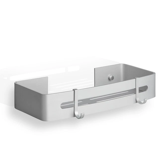 SHOWER SHELF WITHOUT drilling (variable) shower tray aluminum bathroom