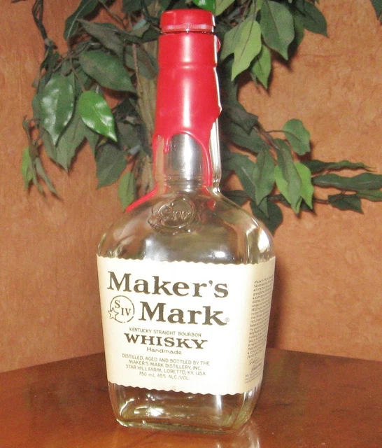 VINTAGE MAKER'S MARK Kentucky Bourbon Whisky - S IV Empty