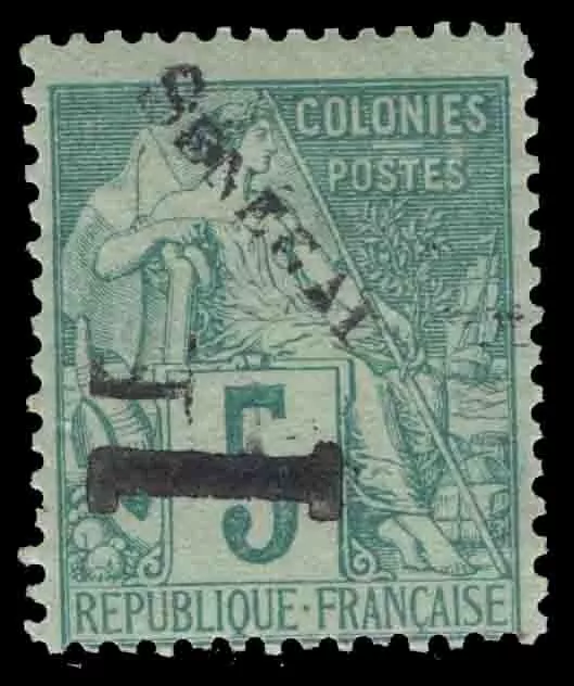 Momen: French Colonies Senegal Sc #32 1892 Mint Og H Signed Scheller Lot #66000
