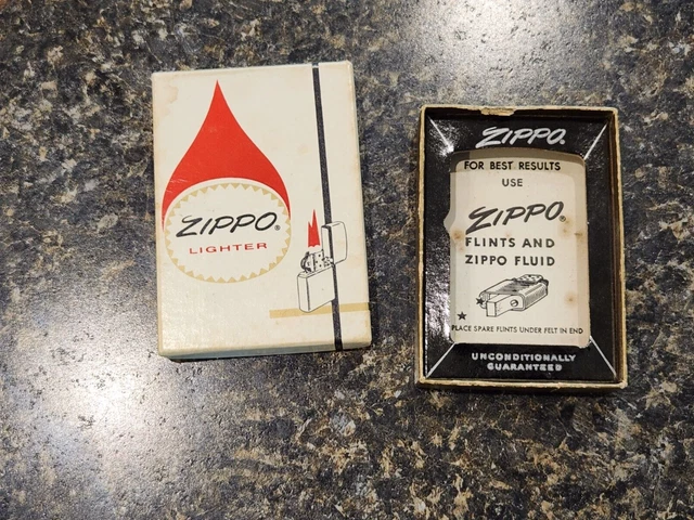 1960s Zippo Cigarette Lighter Empty Box Only