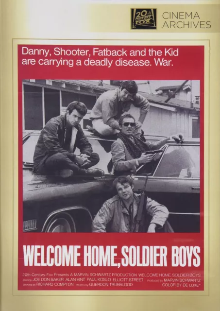 Welcome Home Soldier Boys (DVD) Billy Bush Jennifer Billingsley Joe Baker