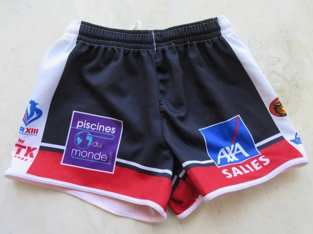 SHORT RUGBY DRAGONS CATALANS SAINT-ESTÈVE XIII Néo Logik FFR XIII