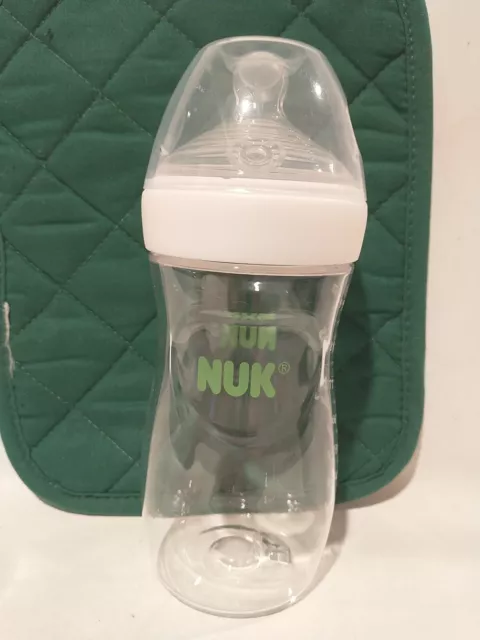 Nuk Simply Natural Baby Clear Bottle 10 Oz. bottle New OPEN BOX
