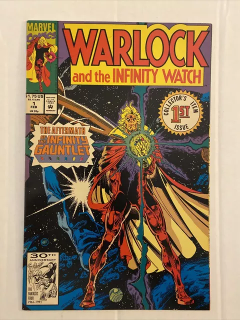 Warlock and the Infinity Watch #1.  (Feb 1992, Marvel)