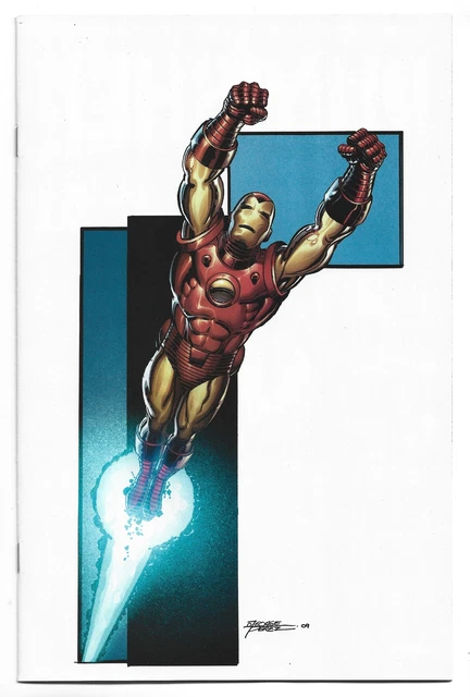 Invincible Iron Man #10 1:100 George Perez Virgin Variant Marvel 2023 VF/NM