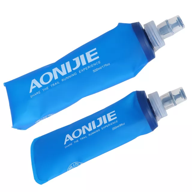 AONIJIE TPU Folding Soft Flask SportS Water Bottle for Running Camping Hiking_d1 3