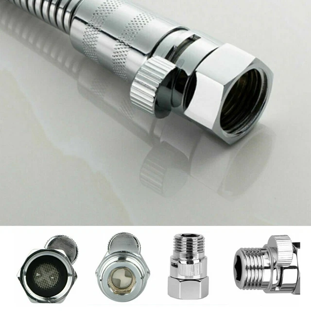 Válvula pulverizador de bidé cromo pulido control de flujo interruptor de latón macizo