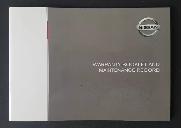 GENUINE NISSAN QASHQAI Service History Book / Maintenance Record ALL MODELS