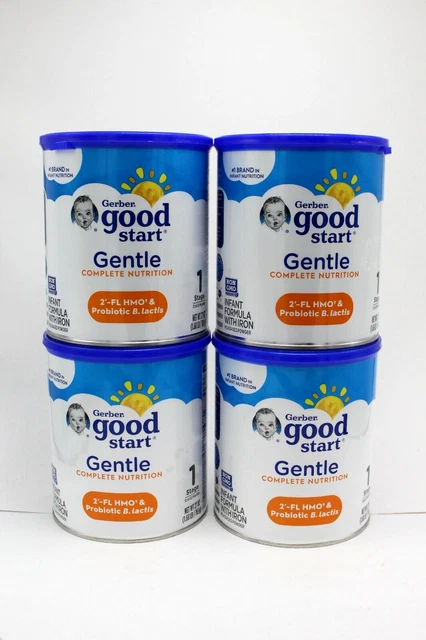 4 cans of gerber good start gentle pro Formula Stage 1 27 Oz Ex 14/jan/2024