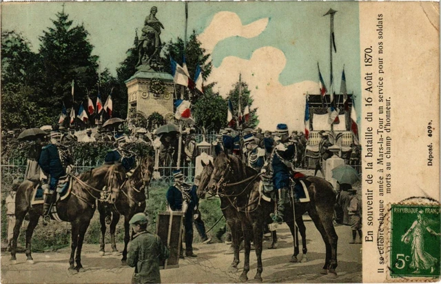 CPA MARS-la-TOUR Souvenir of the Battle of 1870 (864821)