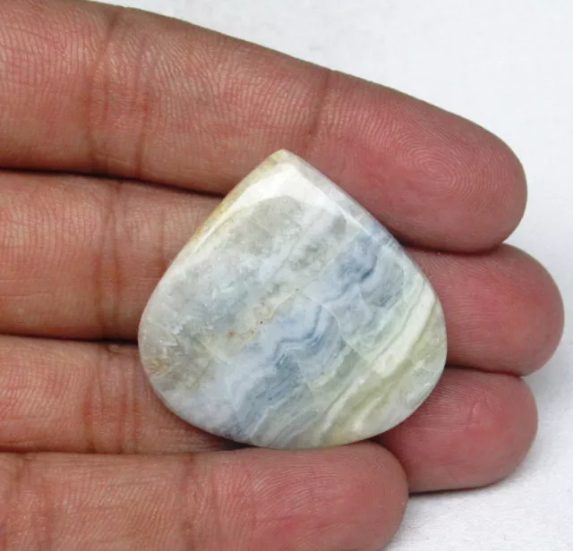 Naturel Bleu Rhodochrosite Cabochon Desseré Gemme pour Bijoux Fabrication J 7847