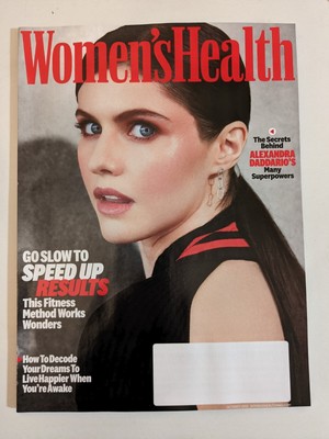 ALEXANDRA DADDARIO WOMEN'S Health Magazine October 2022 NEW £6.10