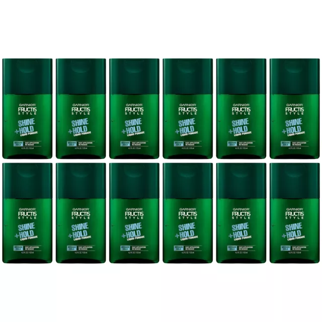 12-New Garnier Hair Care Fructis Style Shine and Hold Liquid Hair Pomade for Men