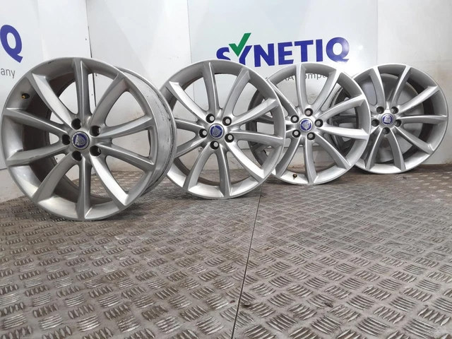 Set Of Genuine 19 Inch JAGUAR XF Alloy Wheels 9X23-1007-AA 5x108 8.5J ET49