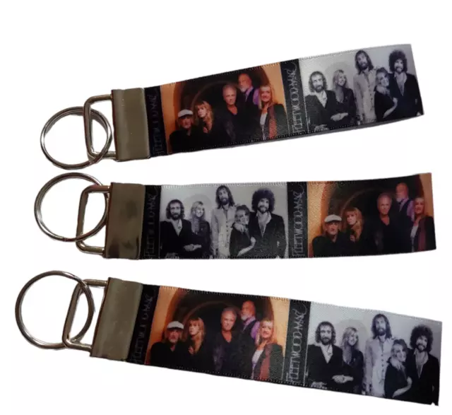 Fleetwood Mac Music Group Band Rock Pop Folk  Keyring Key Fob Handmade Fun Gift