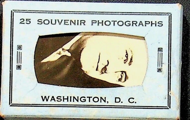 1930'S - 25 Souvenir Mini Photographs Washington, Dc Franklin D. Roosevelt -Y-19