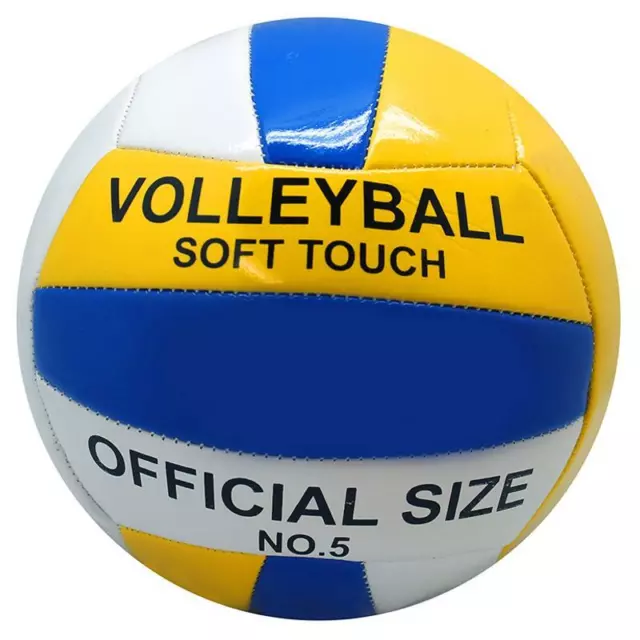 Volley Ball Striped Indoor Outdoor Volleyball Match Game Beach Kids Adult Size 5