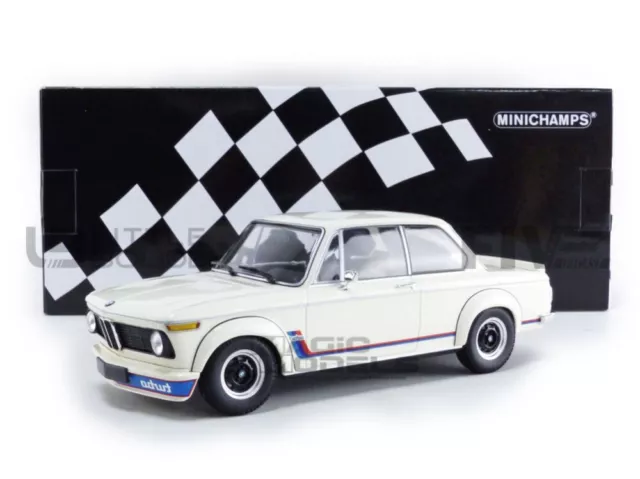 MINICHAMPS 1/18 155026200 BMW 2002 TURBO - 1973 diecast modelcar