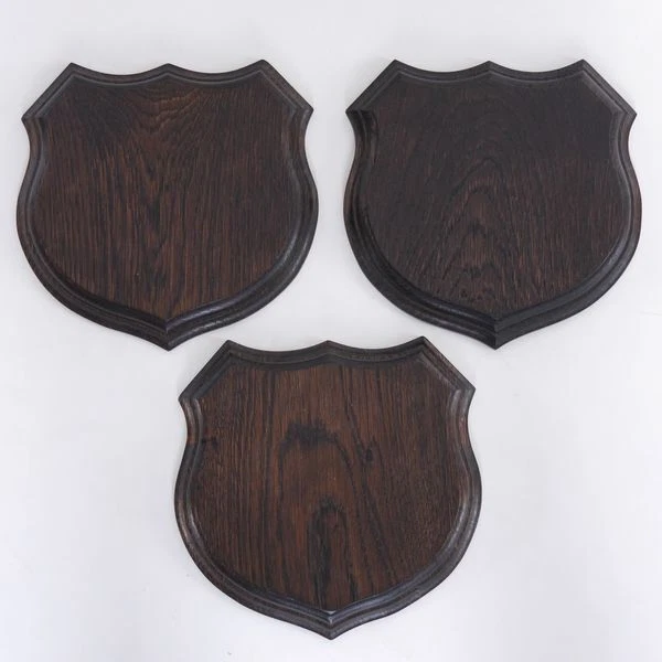 3x Wappenschilder Placa de Jabalí Af 17cm Jabalí Placa Jabalí Escudo de Trofeo 2
