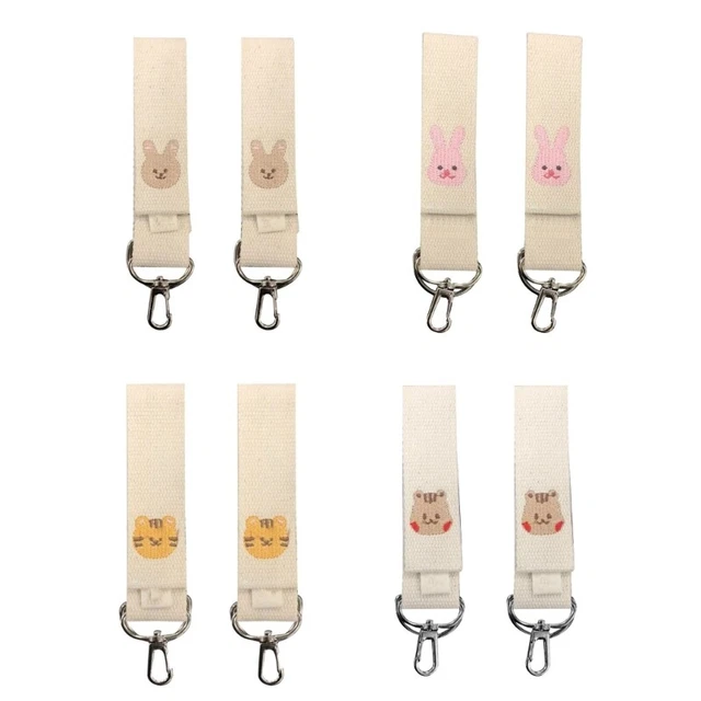 1 Pair Stroller Hooks Adjust Bag Hooks Anti-Skid Clip Easy Install