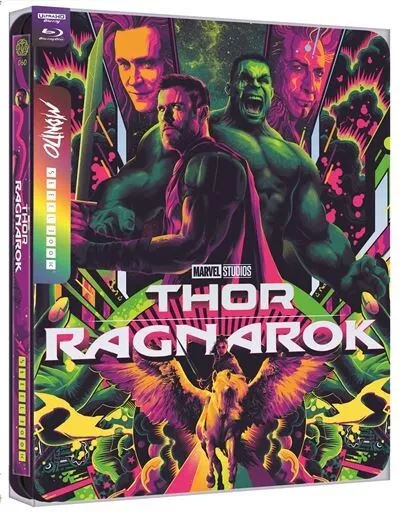 Thor 3: Ragnarok (4K UHD + Blu-ray Steelbook) Mondo - Neuf - Français