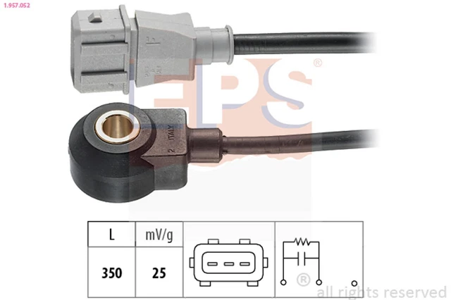 Sensore di battitura Made in Italy - OE Equivalent EPS 1.957.052 per DAEWOO KLAV LEGANZA