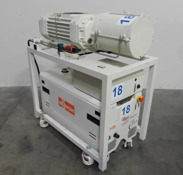 G181324 Busch Cobra DS 80 Vacuum Pump w/ WY 1250 Booster Pump