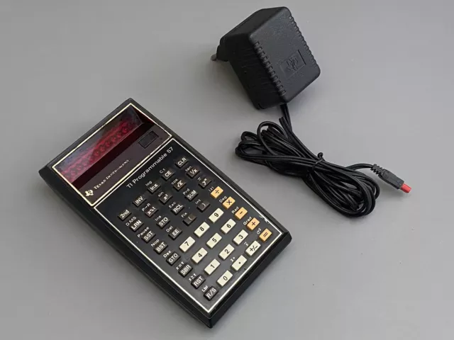 Texas Instruments TI-57 Calculatrice Scientifique Programmable Vintage