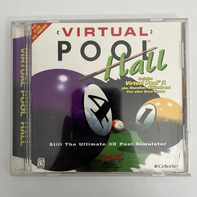 95 BIG BOX PC Game Virtual Pool 2 The Ultimate Pool Simulator PC CD-Rom  Windows