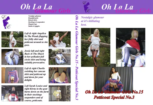 Oh La La Glamour Girls No.15  -  Petticoat Special No.3 (Raised Skirt DVD)