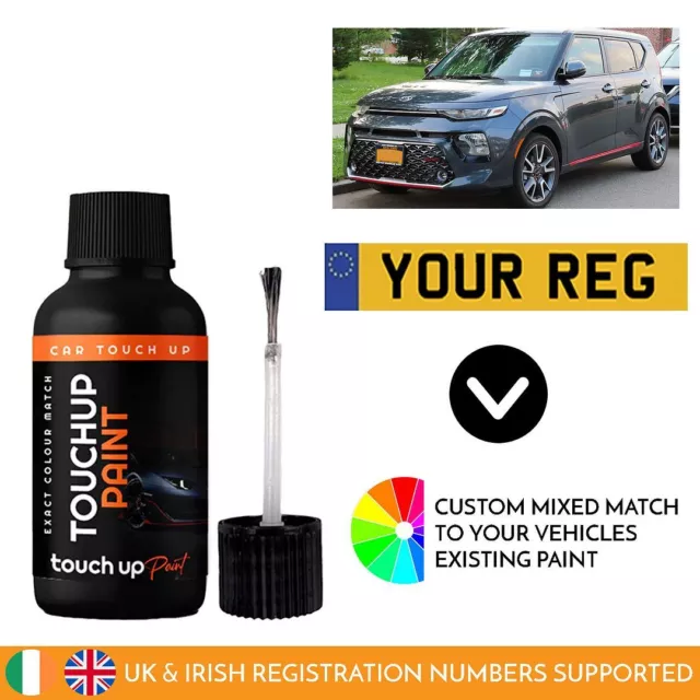 Touch Up Paint For Kia Soul By Car Registration Reg Numberplate Pen