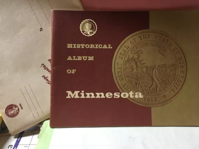 History Album book of Minnesota Indians 1957 Cedric Adams Rochester Bemidji History Album book of Minnesota Indians 1957 Cedric Adams Rochester Bemidji