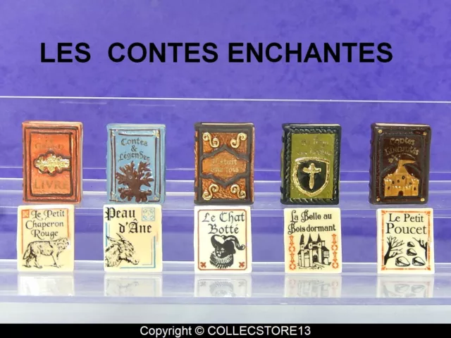 Serie Complete De Feves Les Contes Enchantes -Les Livres
