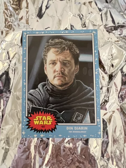 DIN DJARIN Mandalorian Topps Star Wars Living Card 400 PEDRO PASCAL