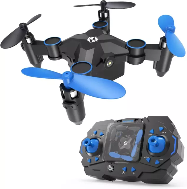 Mini Drone for Kids HS190 Portable Pocket Quadcopter with Altitude Hold 3D Flips