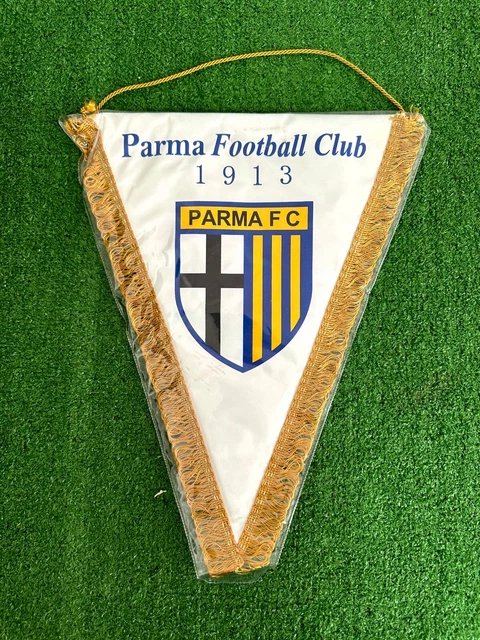 Pennone Gagliardetto Latina Roma – Match Worn ? Banderín De Partido – Genoa