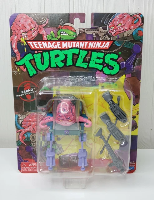 Teenage Mutant Ninja Turtles Krang Retro Classic Action Figure TMNT Playmates