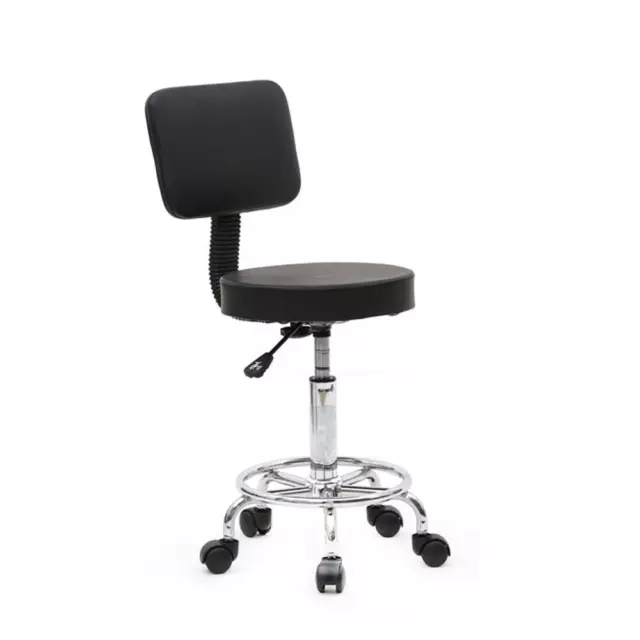 NEU Arbeitshocker Rollhocker Drehstuhl Drehhocker Stuhl Sitz Hocker Schwarz