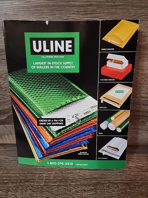 ULINE SPECIAL EDITION Fall Winter 2025-26 Catalog £13.38 - PicClick UK