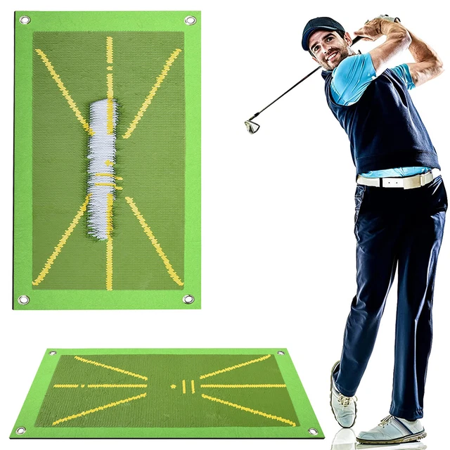 GOLF TRAINING MAT Golf Aid Game Practice for Swing Detection Batting