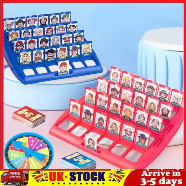 Guess Who Is It Board Game Guess Characters Game Educational Toys Party Supplies