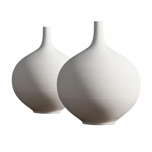 Ceramic Vase Craft Japanese Ikebana Flower Vase Table Top Heart
