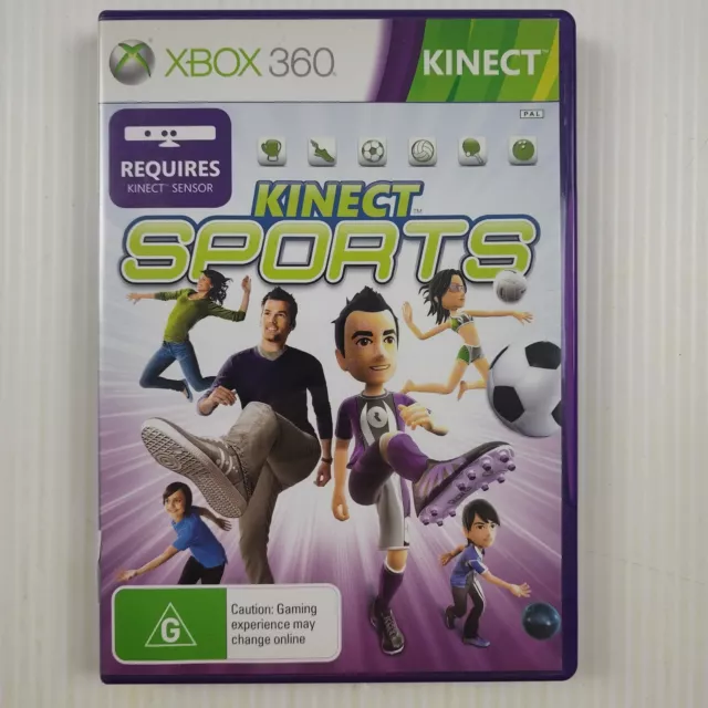 Lot of 4 Xbox 360 Kinect Games Adventures Your Shape Sports Kung