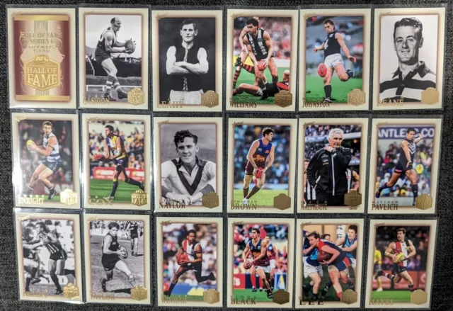 2023 AFL Select Legacy HALL OF FAME 36x Card FULL SET