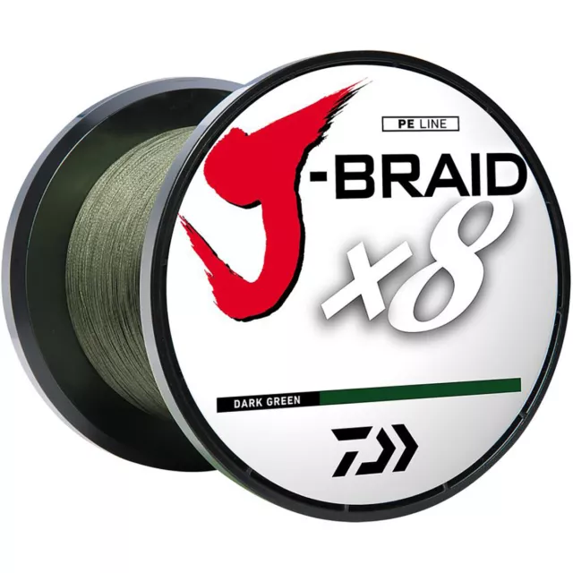 DAIWA J-BRAID X8 Braided Fishing Line - 550 Yards (500 M) Multi-Color Line  $37.38 - PicClick
